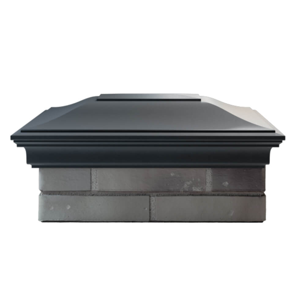 Колпак Zking Монблан Серый на столб 2х1.5 кирпича (515х385мм) в Сыктывкаре фото