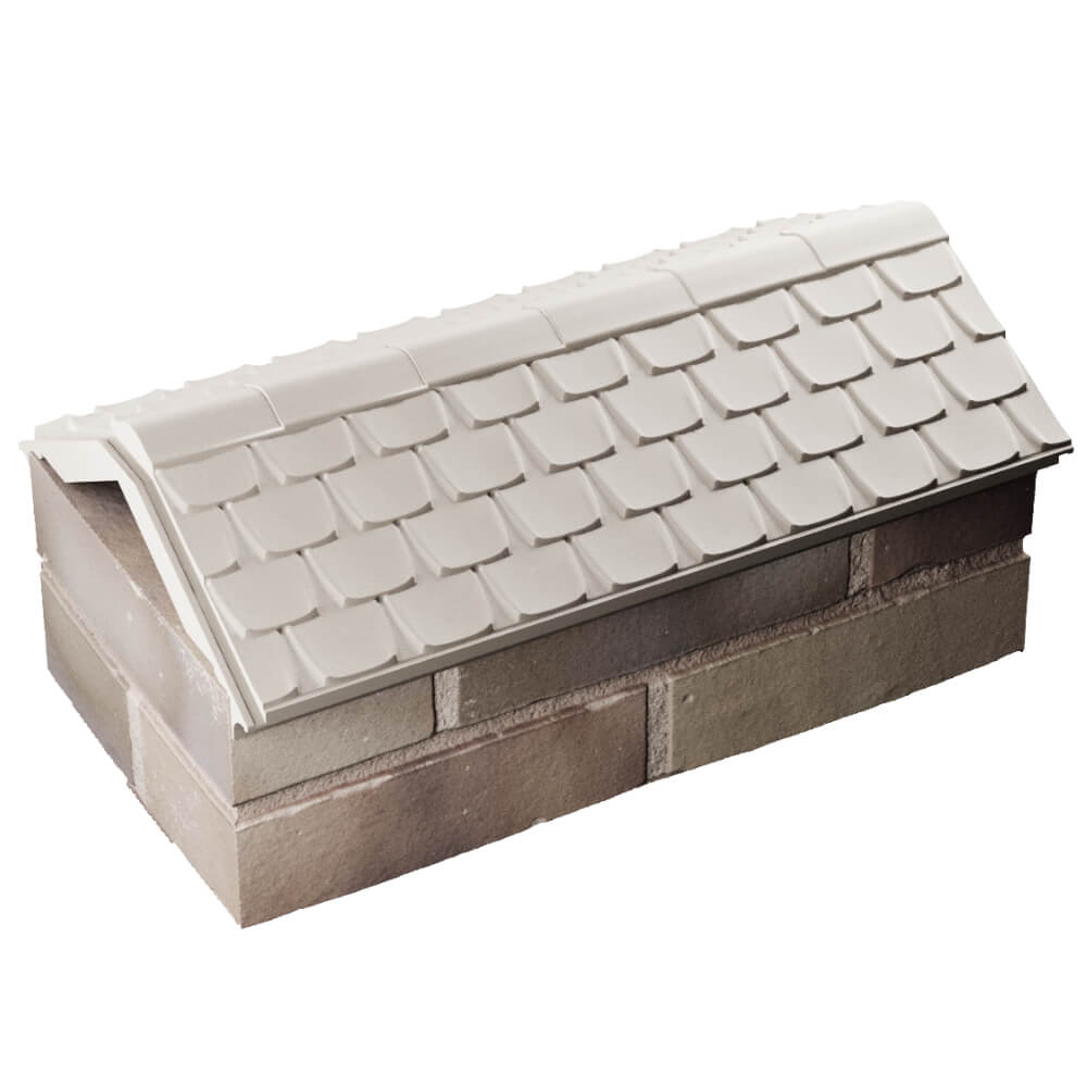 Парапет Zking Эльбрус Бежевый с посадкой на 1 кирпич (255мм) в Сыктывкаре фото