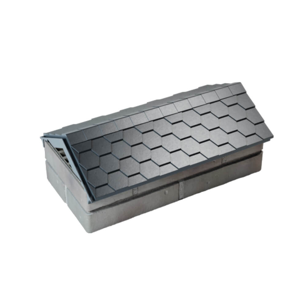 Парапет Zking Эверест Серый с посадкой на 1 кирпич (200/225/255мм) в Сыктывкаре фото