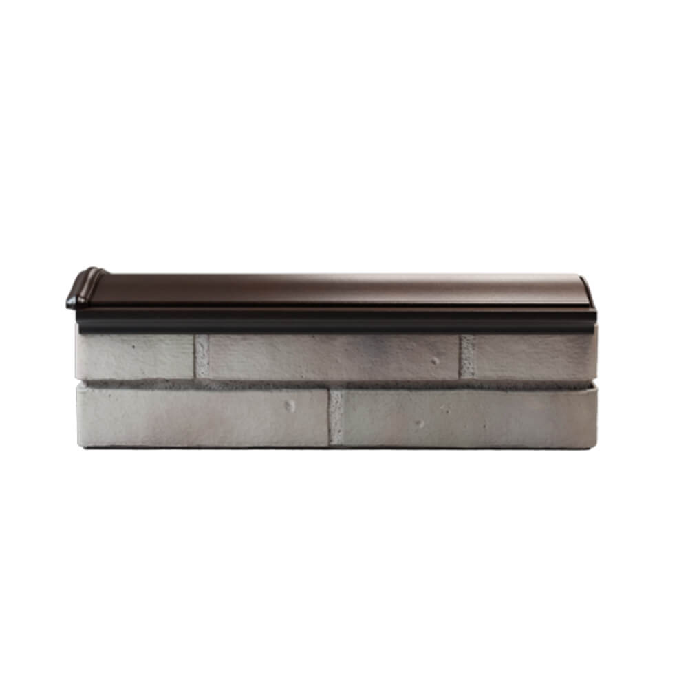 Парапет Zking Монблан Коричневый посадка на 0.5 кирпича (130мм) в Сыктывкаре фото