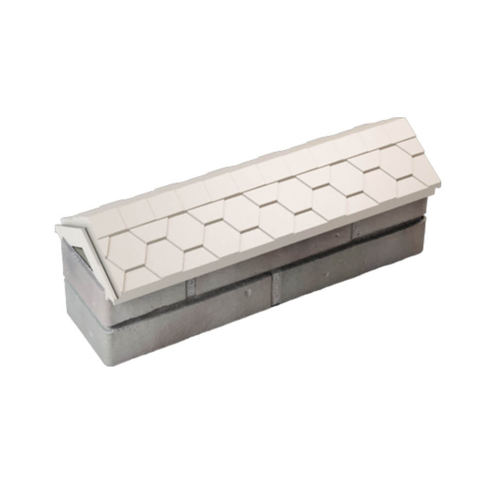 Парапет Zking Эверест Бежевый с посадкой на 0.5 кирпича (130мм) в Сыктывкаре фото