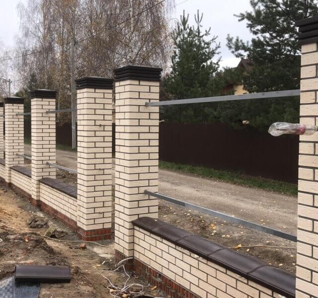 Колпак Zking Бона ХайТек Коричневый на столб 1.5х1.5 кирпича (385х385мм) в Сыктывкаре фото