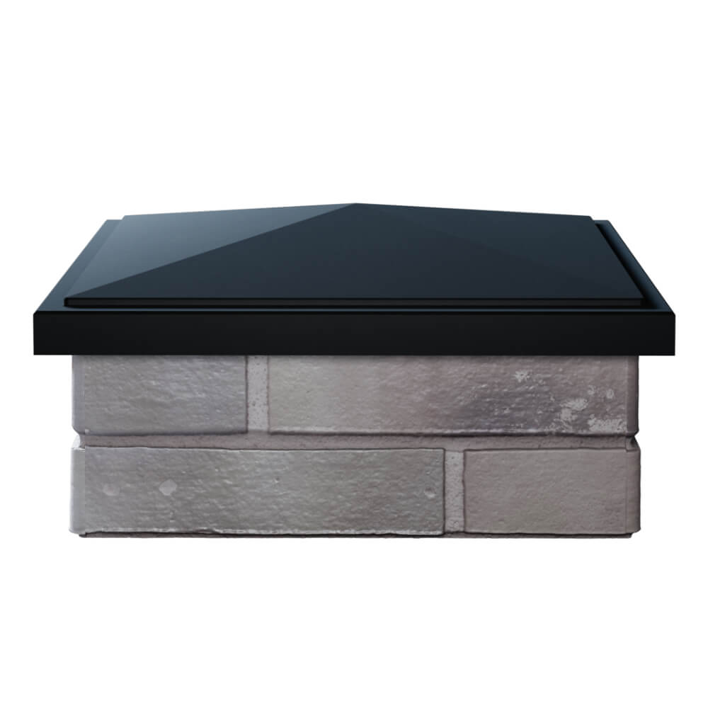 Колпак Zking БонаМоно Черный на столб 1.5х1.5 кирпича (385х385, 400х400мм) Сыктывкар фото