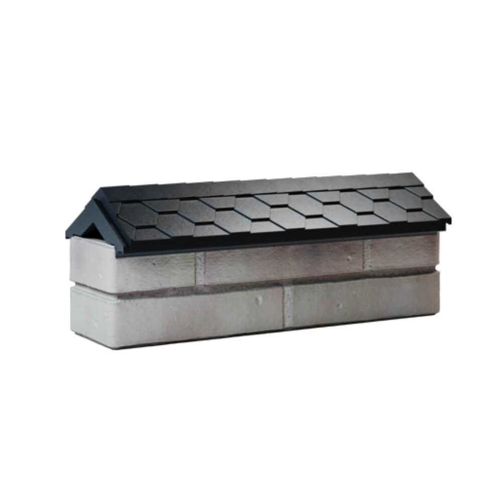 Парапет Zking Эверест Черный с посадкой на 0.5 кирпича (130мм) Сыктывкар фото