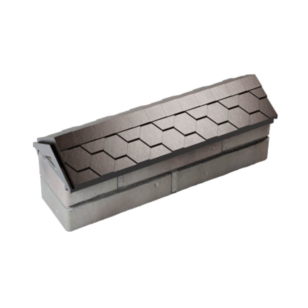 Парапет Zking Эверест Коричневый с посадкой на 0.5 кирпича (130мм) в Сыктывкаре фото