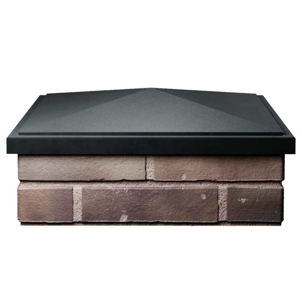 Колпак Zking БонаМоно Черный на столб 2х2 кирпича (515х515, 530х530мм) Сыктывкар фото