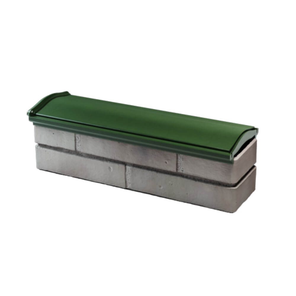 Парапет Zking Монблан Зеленый посадка на 0.5 кирпича (130мм) в Сыктывкаре фото