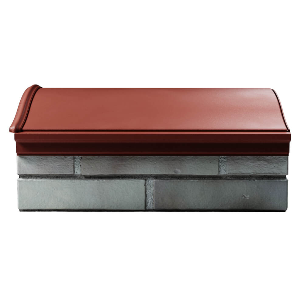 Парапет Zking Монблан Красный посадка на 1.5 кирпича (355/385мм) в Сыктывкаре фото