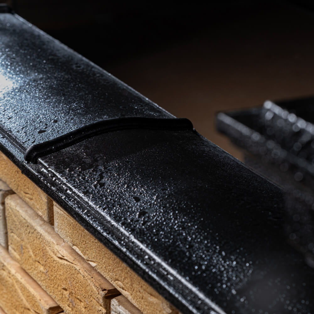 Парапет Zking Монблан Черный посадка на 0.5 кирпича (130мм) в Сыктывкаре фото