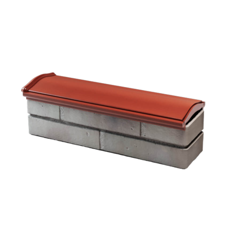 Парапет Zking Монблан Красный посадка на 0.5 кирпича (130мм) в Сыктывкаре фото