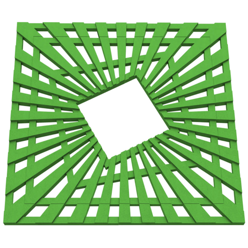 Приствольная решетка для дерева ZKING ATMOSPHERE 1.2х1.2м Зеленая в Сыктывкаре фото