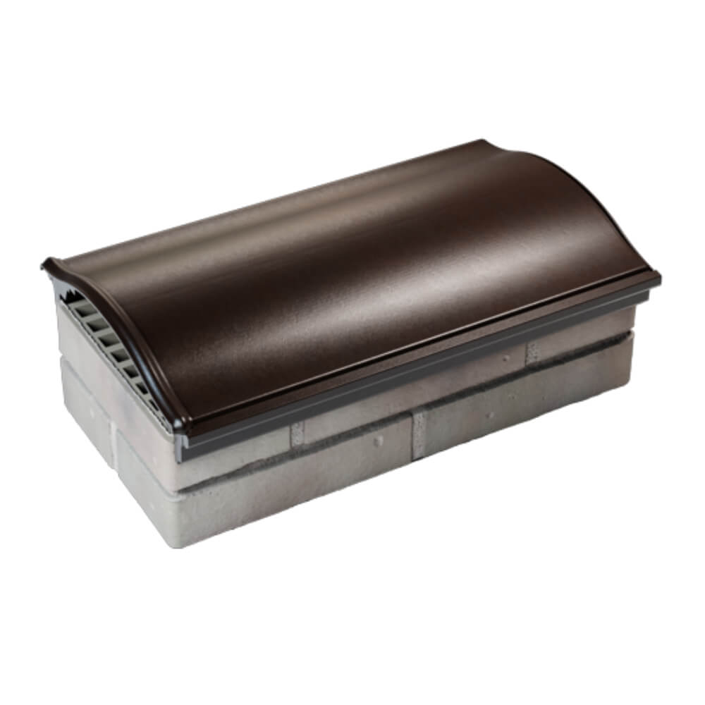 Парапет Zking Монблан Коричневый посадка на 1 кирпич (200/225/255мм) в Сыктывкаре фото