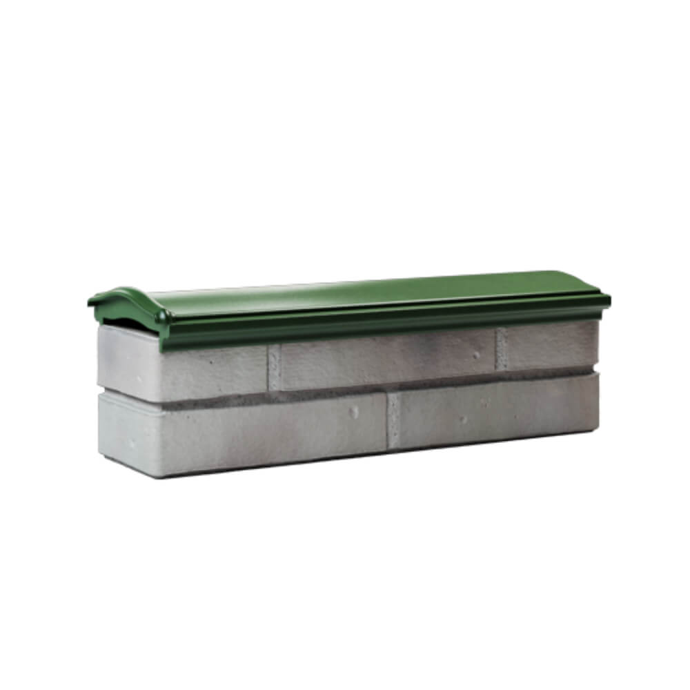 Парапет Zking Монблан Зеленый посадка на 0.5 кирпича (130мм) Сыктывкар фото