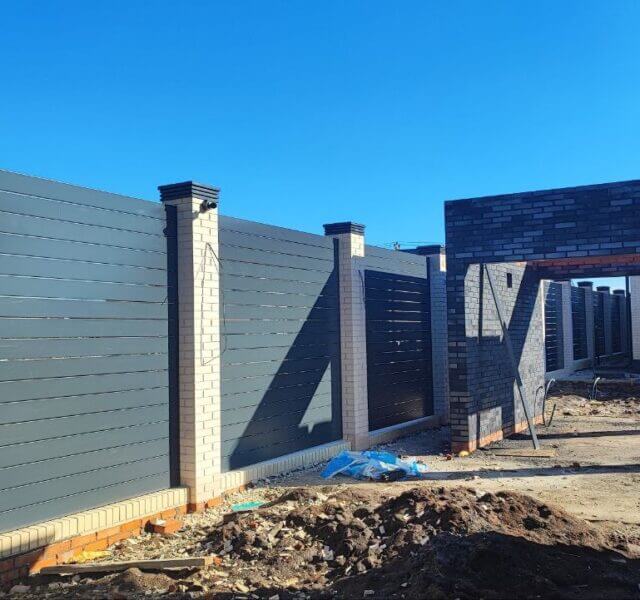 Колпак Zking Бона ХайТек Серый на столб 1.5х1.5 кирпича (385х385мм) в Сыктывкаре фото