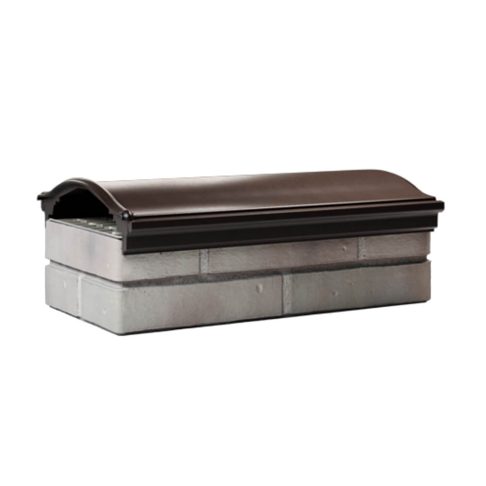 Парапет Zking Монблан Коричневый посадка на 1 кирпич (200/225/255мм) Сыктывкар фото