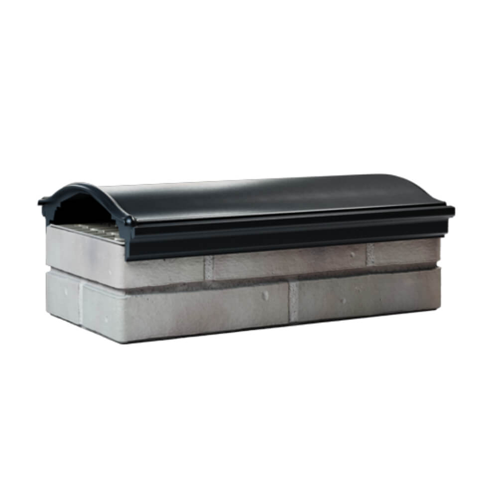 Парапет Zking Монблан Черный посадка на 1 кирпич (200/225/255мм) Сыктывкар фото