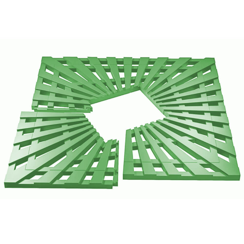 Приствольная решетка для дерева ZKING ATMOSPHERE 1.2х1.2м Зеленая в Сыктывкаре фото