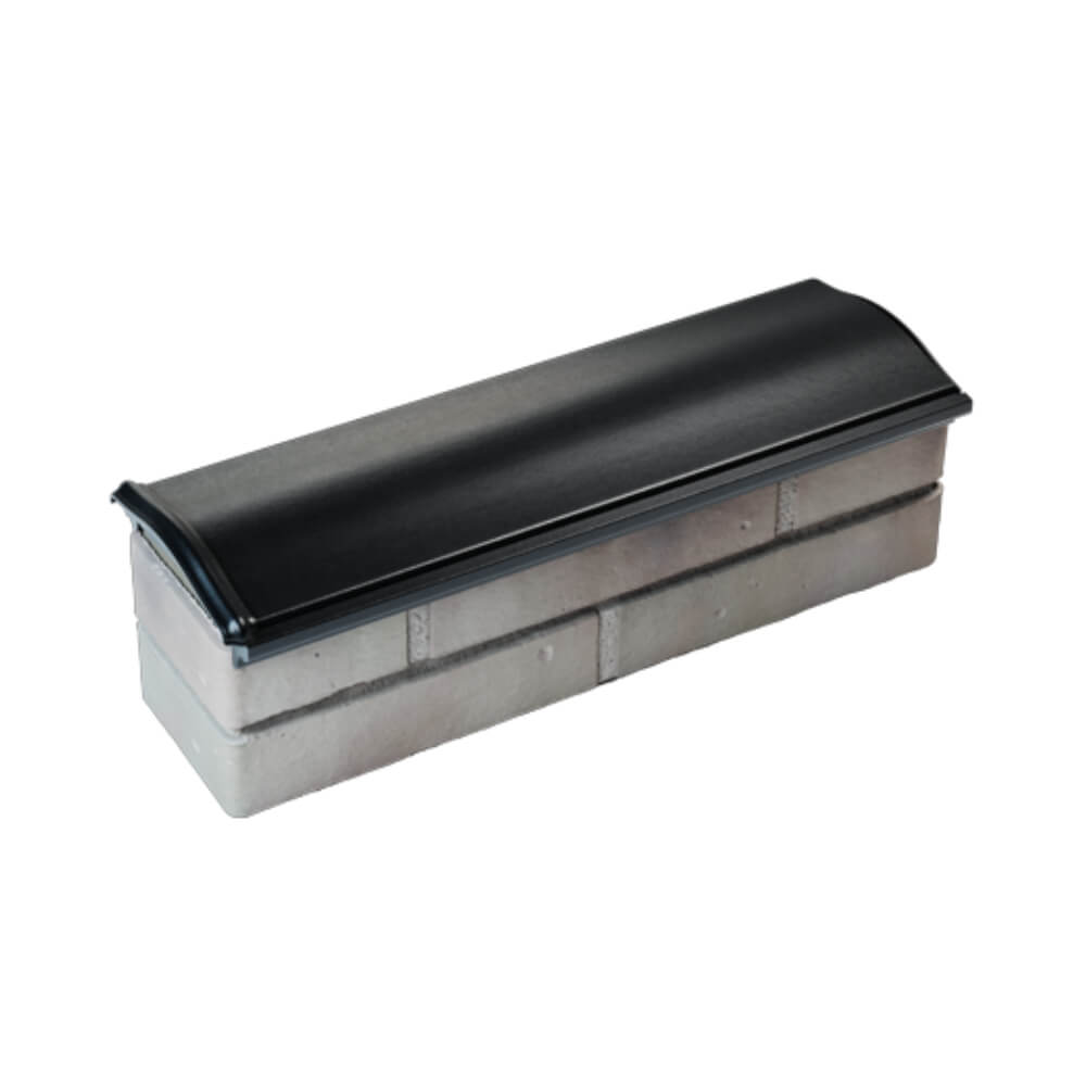 Парапет Zking Монблан Черный посадка на 0.5 кирпича (130мм) в Сыктывкаре фото