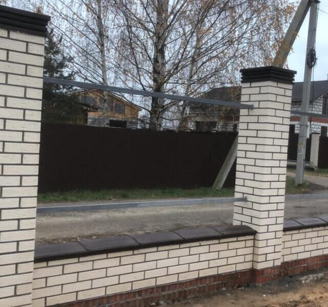 Колпак Zking Бона ХайТек Коричневый на столб 1.5х1.5 кирпича (385х385мм) в Сыктывкаре фото