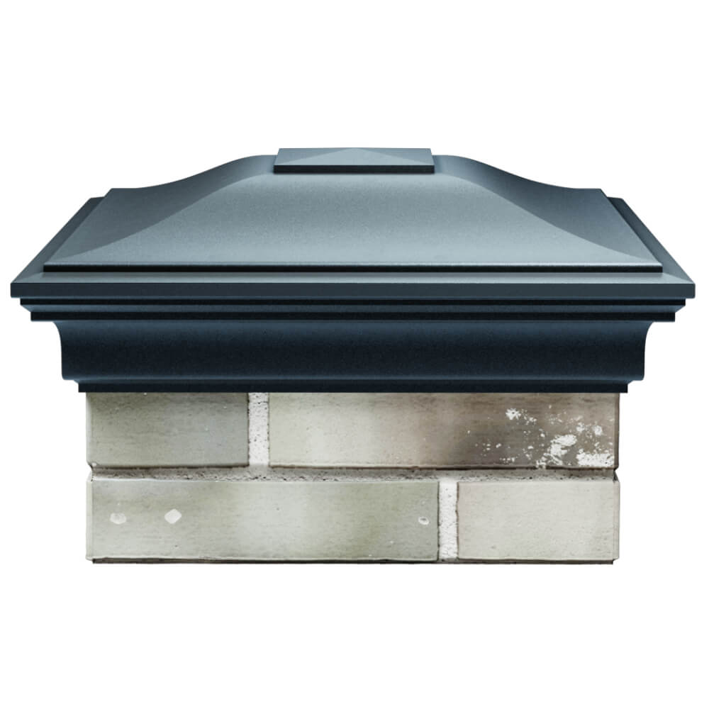 Колпак Zking Монблан Серый на столб 1.5х1.5 кирпича (385х385мм) Сыктывкар фото