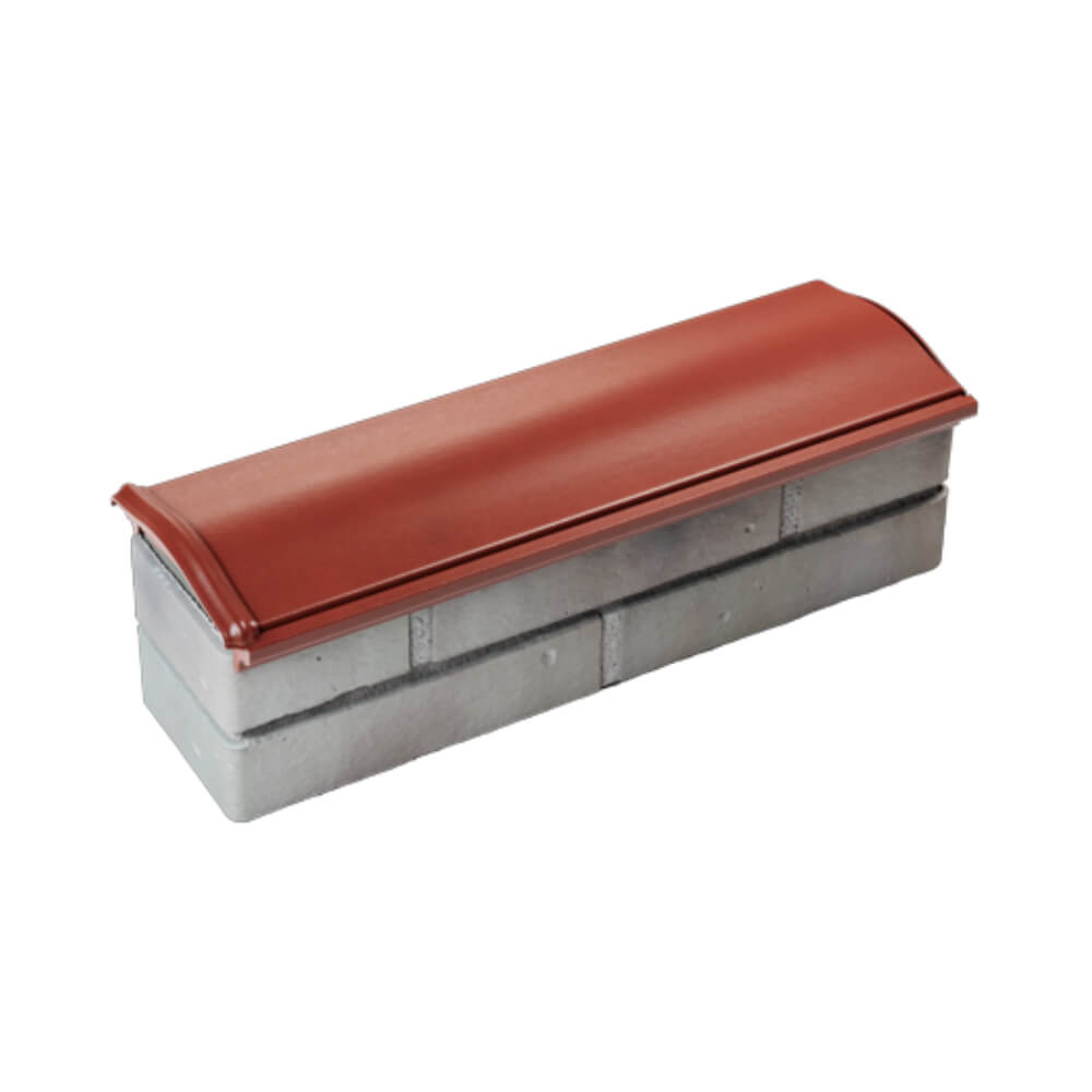 Парапет Zking Монблан Красный посадка на 0.5 кирпича (130мм) в Сыктывкаре фото