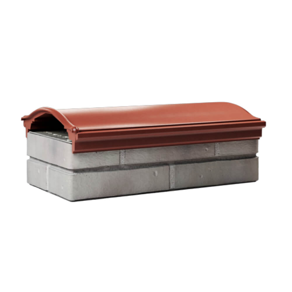 Парапет Zking Монблан Красный посадка на 1 кирпич (200/225/255мм) Сыктывкар фото