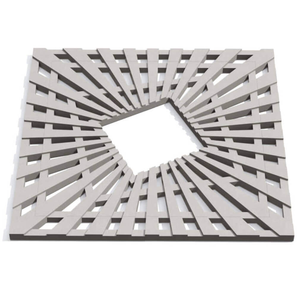 Приствольная решетка для дерева ZKING ATMOSPHERE 1.2х1.2м Бежевая Сыктывкар фото