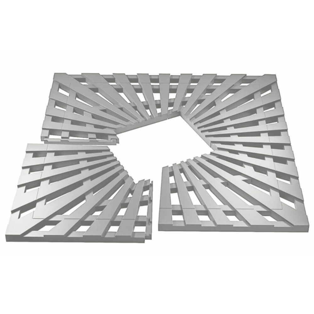 Приствольная решетка для дерева ZKING ATMOSPHERE 1.2х1.2м Бежевая в Сыктывкаре фото