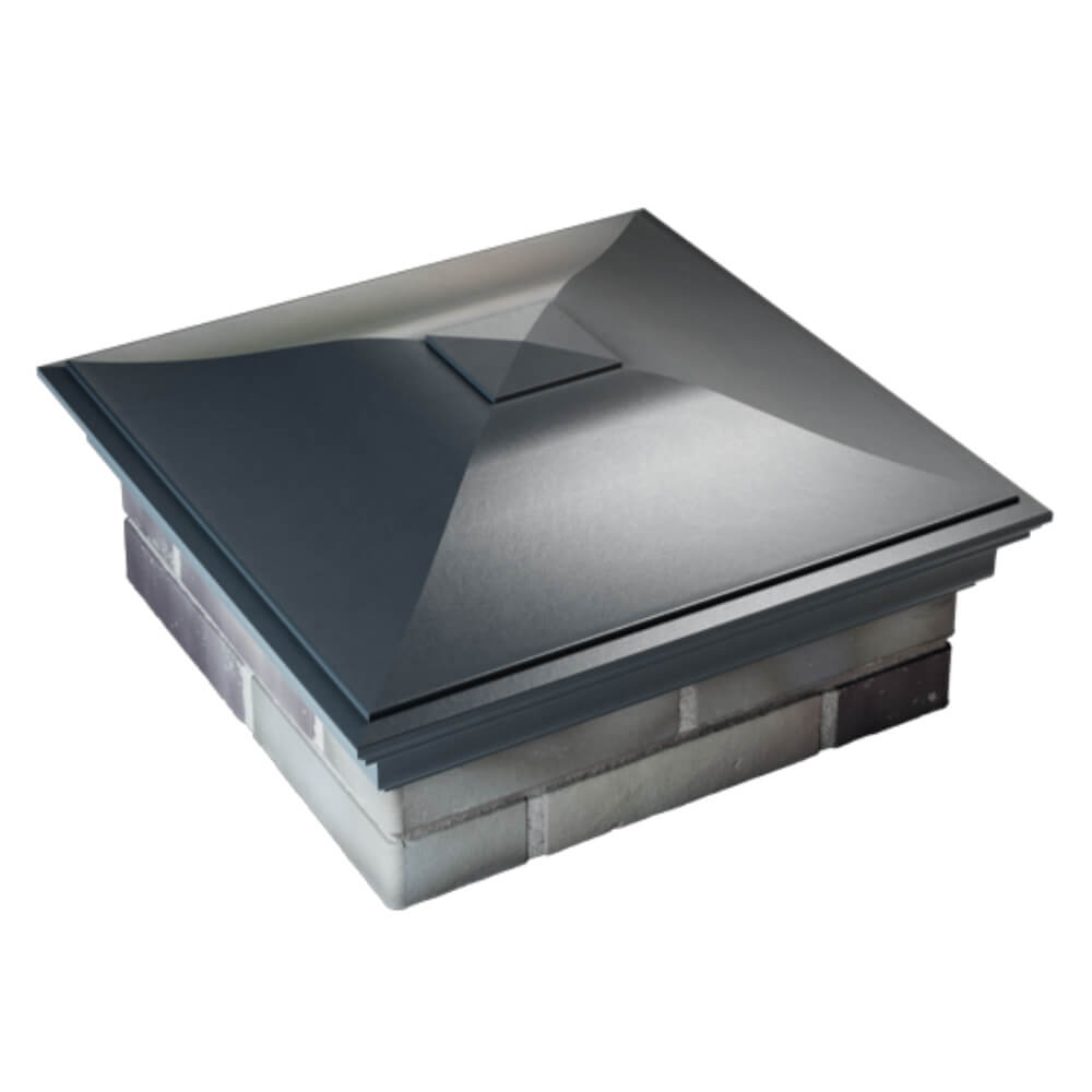 Колпак Zking Монблан Серый на столб 2х2 кирпича (515х515мм) Сыктывкар фото