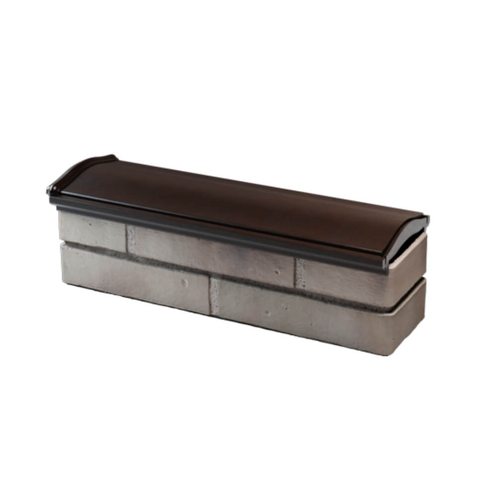 Парапет Zking Монблан Коричневый посадка на 0.5 кирпича (130мм) в Сыктывкаре фото