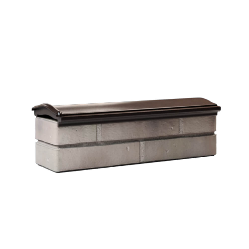 Парапет Zking Монблан Коричневый посадка на 0.5 кирпича (130мм) Сыктывкар фото