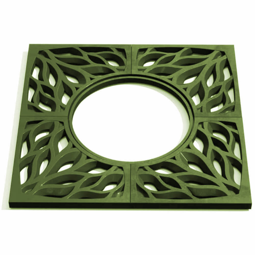 Приствольная решетка для дерева ZKING CRUST 1.2х1.2м Зеленая Сыктывкар фото