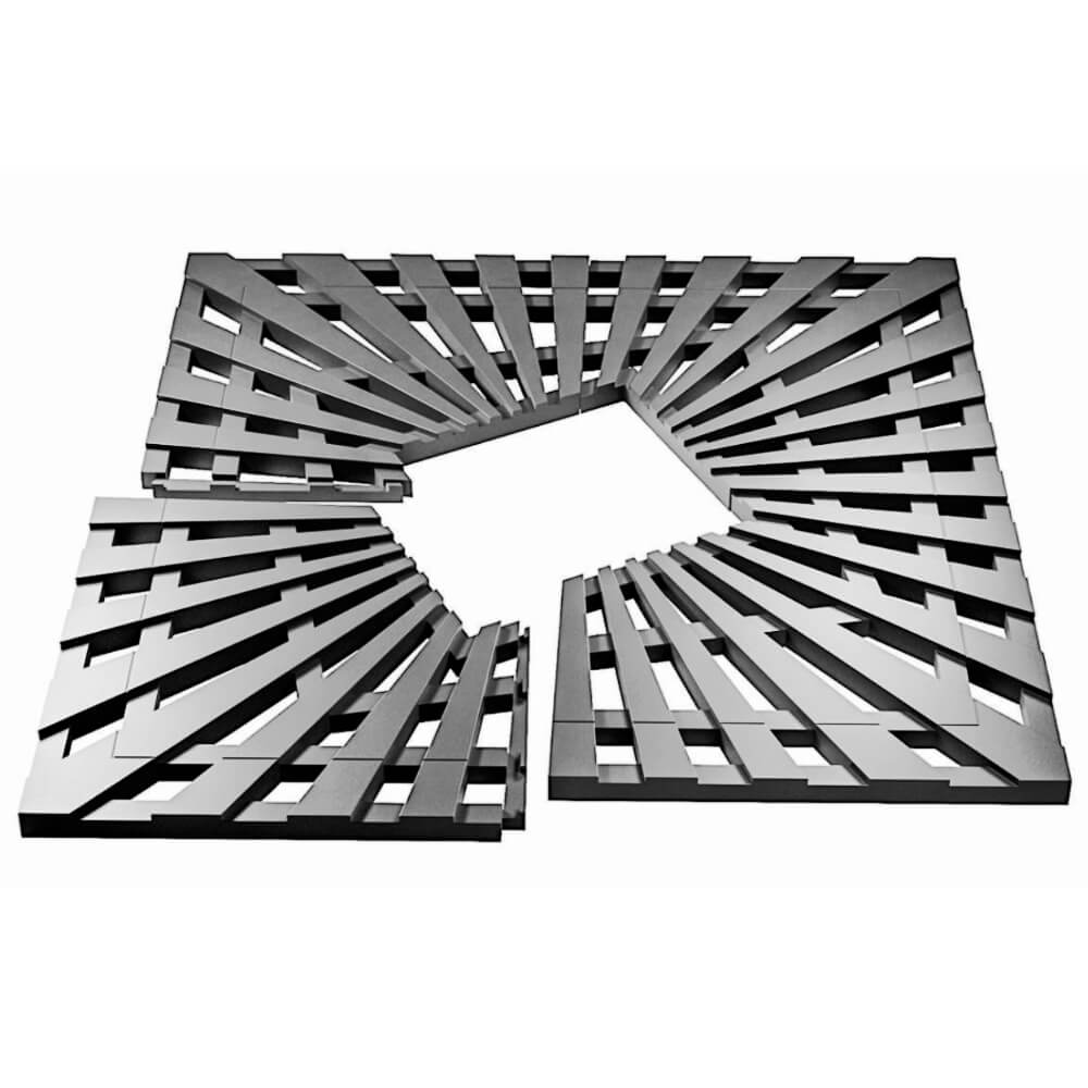 Приствольная решетка для дерева ZKING ATMOSPHERE 1.2х1.2м Серая в Сыктывкаре фото