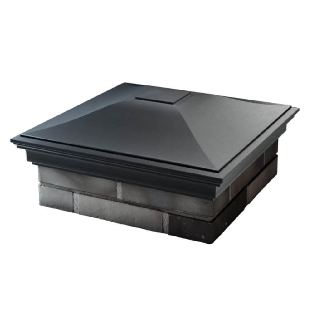 Колпак Zking Монблан Серый на столб 2х2 кирпича (515х515мм) в Сыктывкаре фото