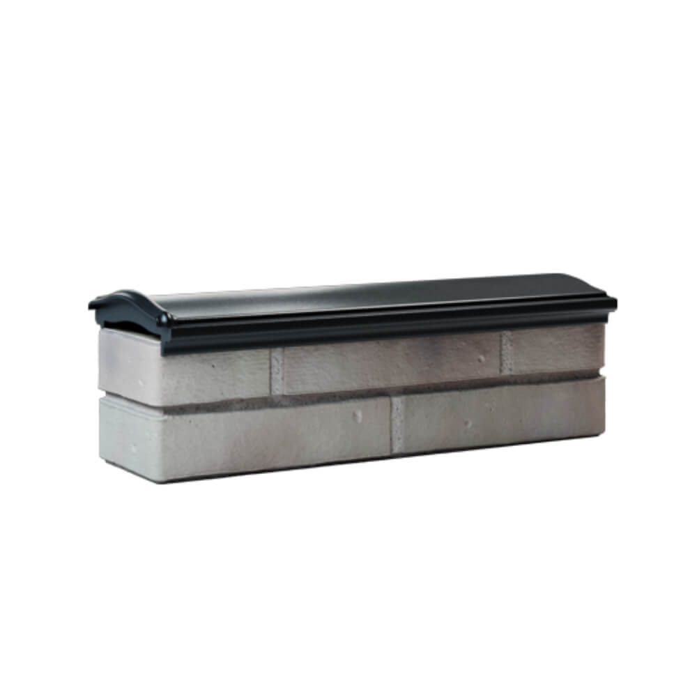 Парапет Zking Монблан Черный посадка на 0.5 кирпича (130мм) Сыктывкар фото