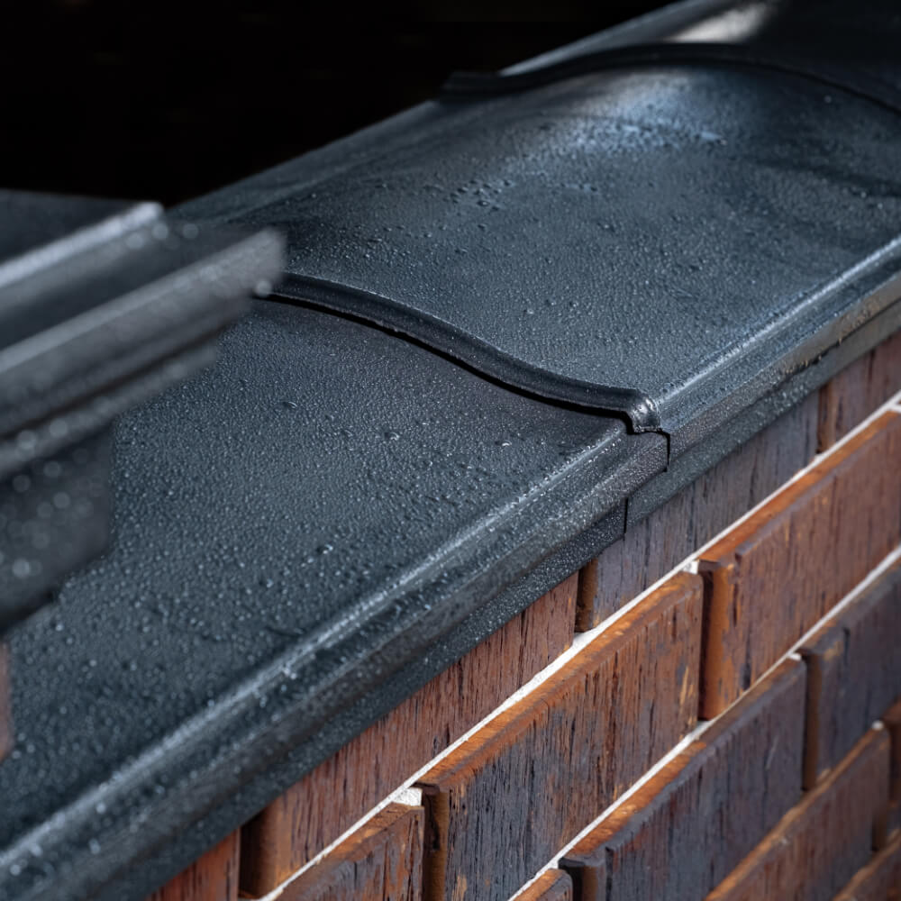 Парапет Zking Монблан Черный посадка на 0.5 кирпича (130мм) в Сыктывкаре фото