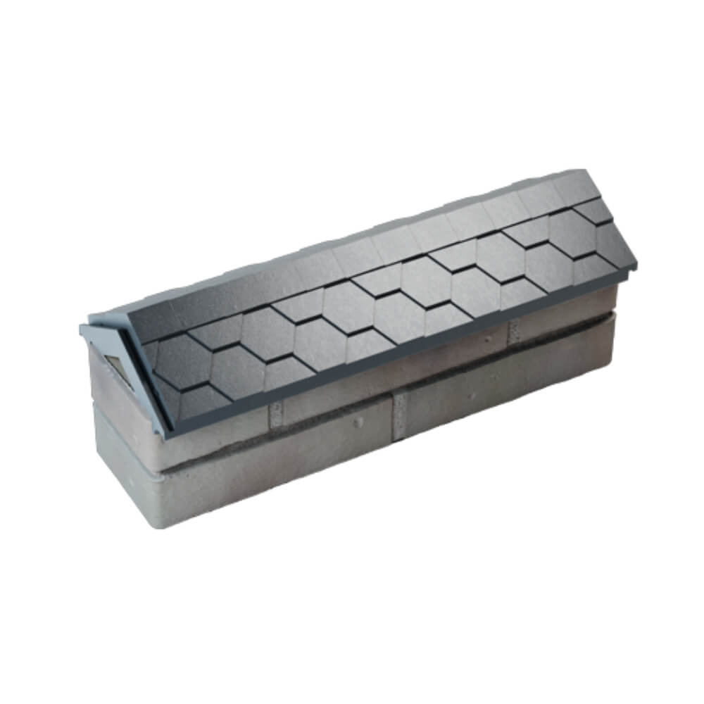 Парапет Zking Эверест Серый с посадкой на 0.5 кирпича (130мм) в Сыктывкаре фото